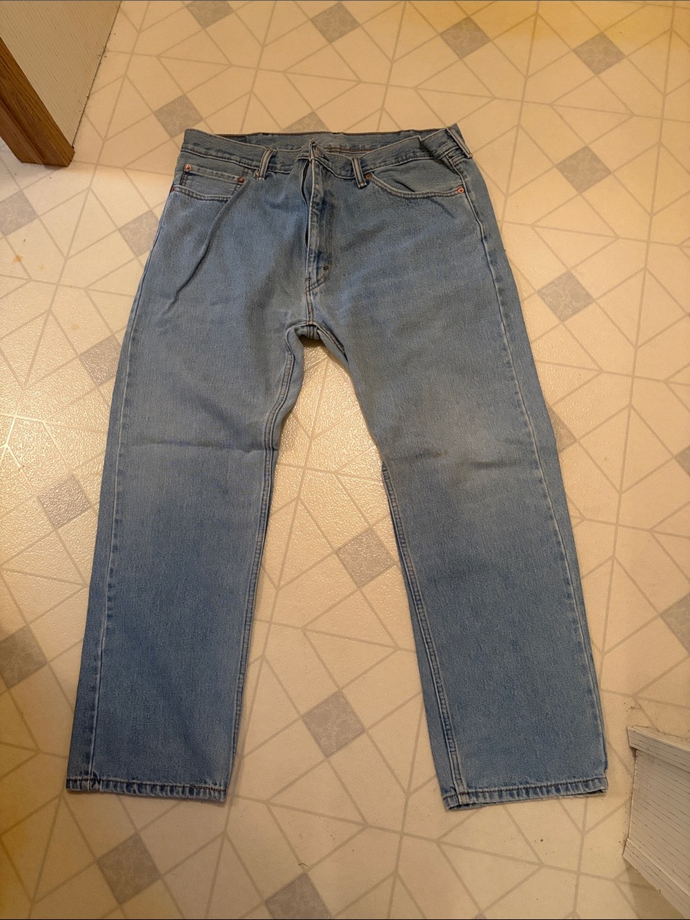 Relaxed Fit Men's Light Blue Denim Jeans Levi’s